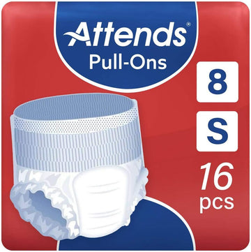 Attends Pull-Ons 8 Small (1700Ml) 16 Pack Incontinence Protection