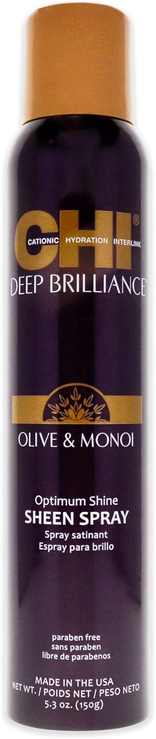 CHI Deep Brilliance Optimum Shine, Sheen Spray, 150g, White : Amazon.co.uk: Beauty