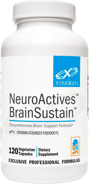 XYMOGEN NeuroActives BrainSustain (120 Capsules)