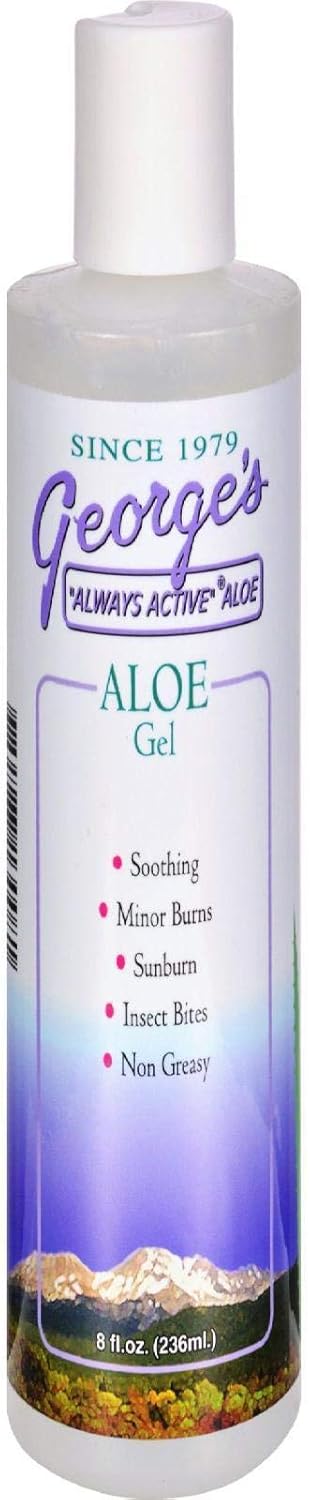 George'S Aloe Vera Gel, 8 Ounce : Health & Household