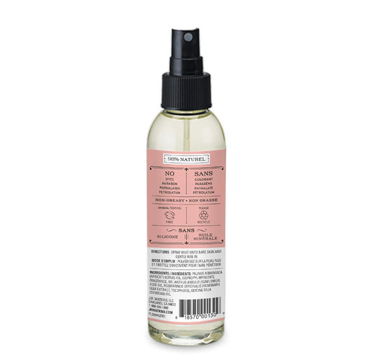 J.R. Watkins Natural Hydrating Body Oil Mist, Moisturizing Body Oil Spray For Glowing Skin, Usa Made And Cruelty Free, Grapefruit, 6 Fl Oz, Single