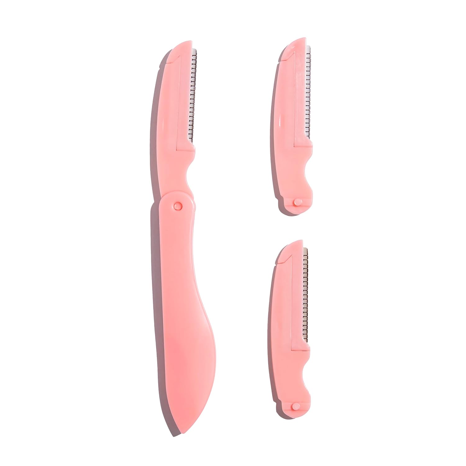 Mcobeauty Super Smooth Facial And Brow Razor - Comfortably Removes Facial Hair - Allows For Smoother Application Of Complexion Products - Precision Blade Shapes The Brow And Arch Easily - 3 Pc