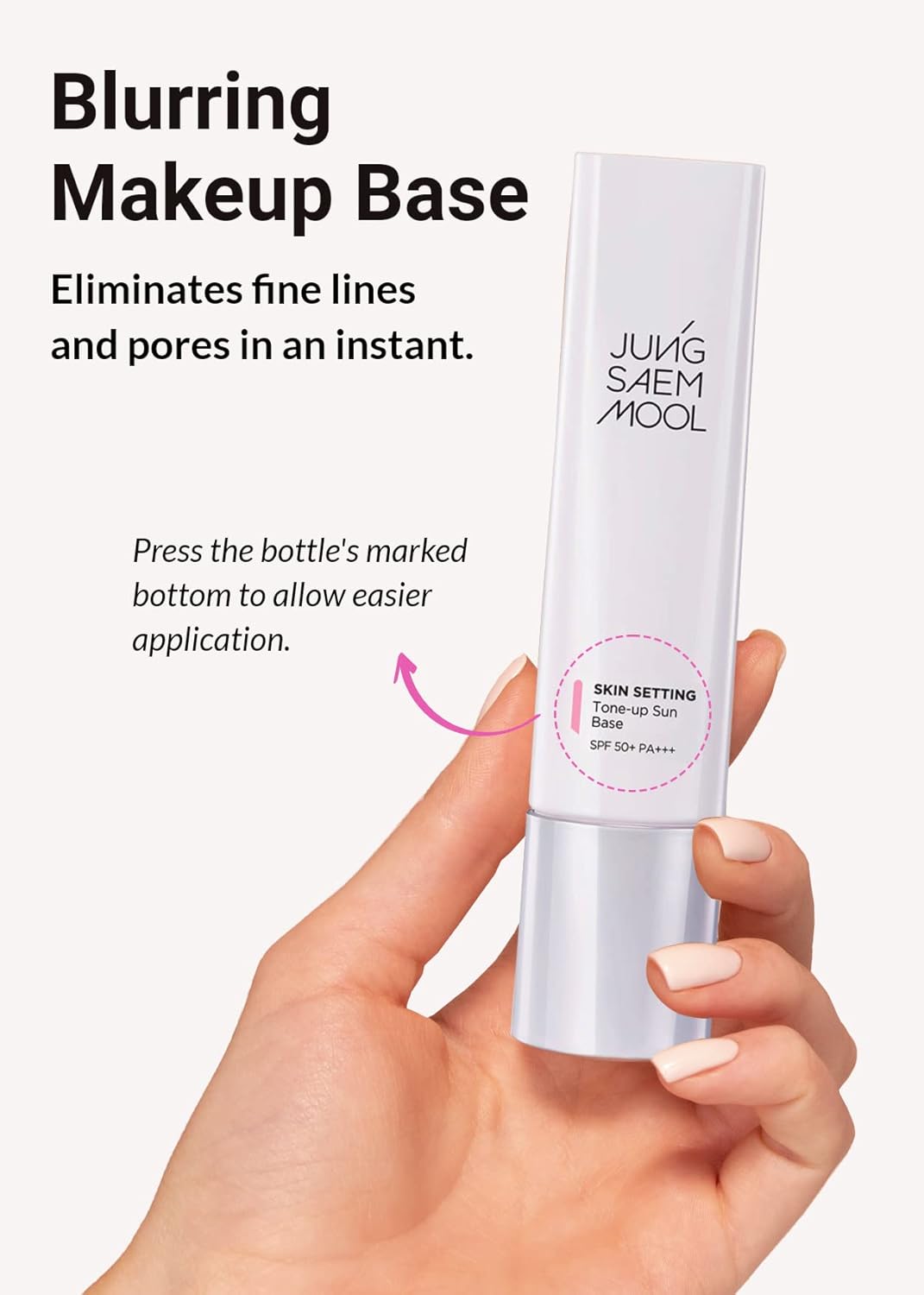 Jung Saem Mool Official Skin Setting Tone Up Sun Base | Brightening Primer | Weightless Cc Cream | Makeup Artist Brand