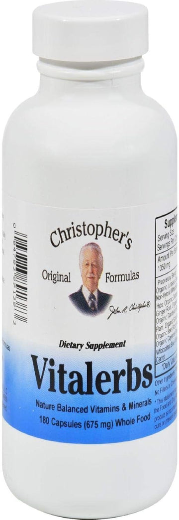 Dr. Christopher'S Formulas Vitalerbs 180 Vcap