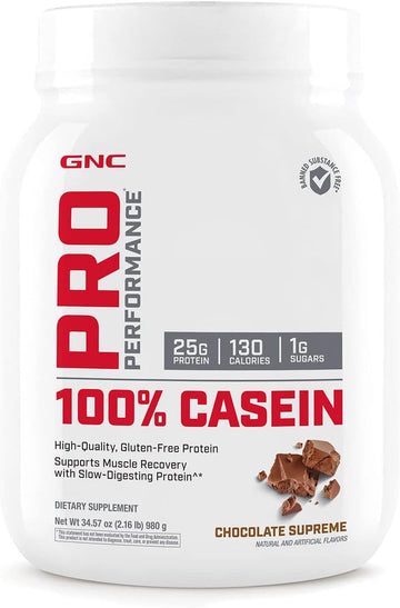 Gnc Pro Performance 100% Casein - Chocolate Supreme (28 Servings)