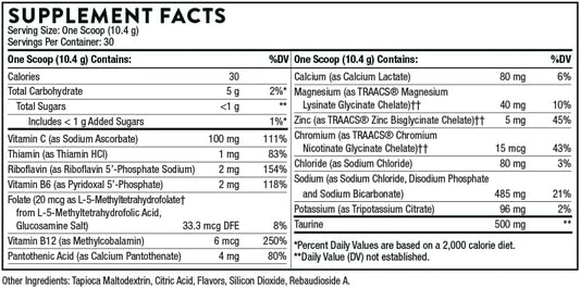 Thorne Catalyte - Electrolyte Replenishment And Energy Restoration Supplement - No Artificial Sweeteners - Nsf Certified For Sport- Lemon Lime - 11.01 Oz