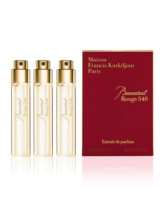 Maison Francis Kurkdjian Mfk Baccarat Rouge 540 Extrait, 0.37 Fl Oz, Set Of 3 : Beauty & Personal Care