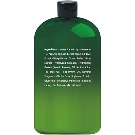 First Botany, Tea Tree Oil Conditioner 16 Fl Oz - Anti Dandruff Natural Oil Conditioner For Dry Itchy & Flaky Scalp - Sulfate Free Paraben Free Cleanser - Prevents Head Lice & Thinning
