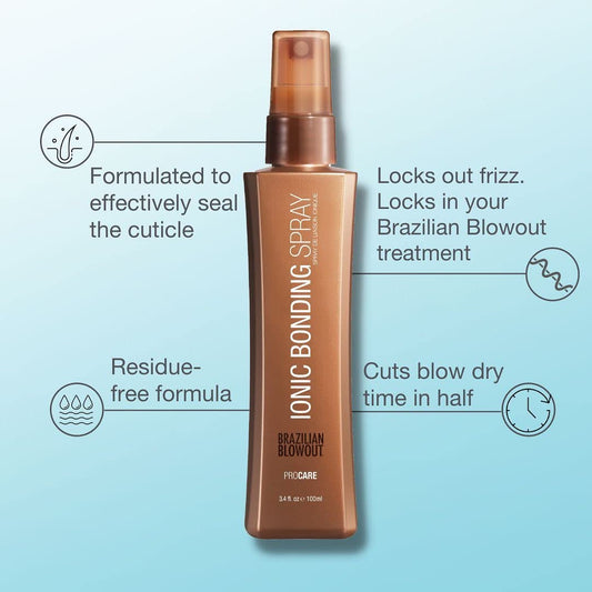 Brazilian Blowout Ionic Bonding Spray 3.4 Fl Oz