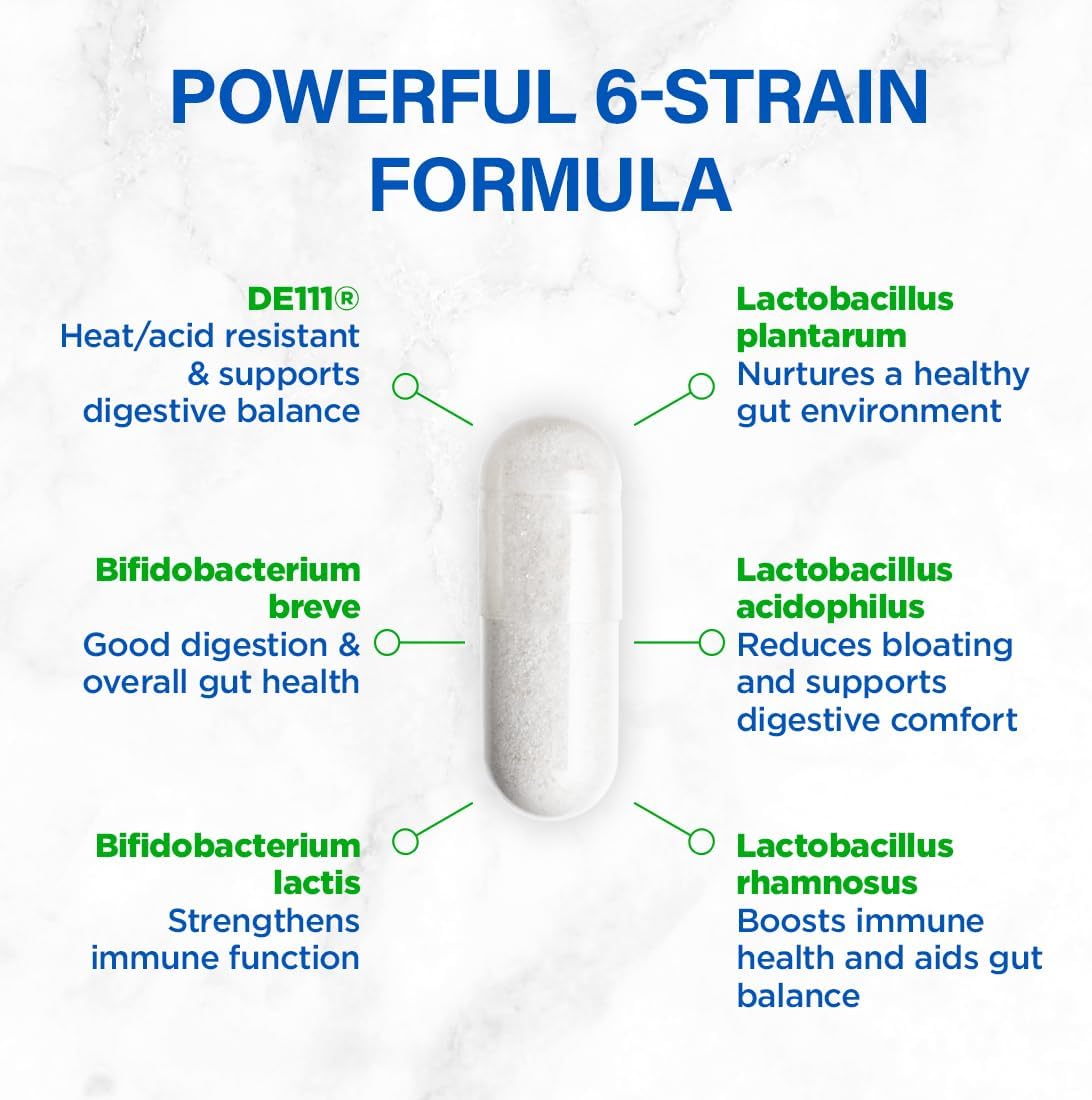 Biotrust Pro-X10 2.0 Probiotic Supplement - Probiotics For Digestive Health With Prebiotics - Immune System Support And Gi Health - Free From Gluten, Soy And Dairy, Non Gmo - 60 Capsules : Health & Household