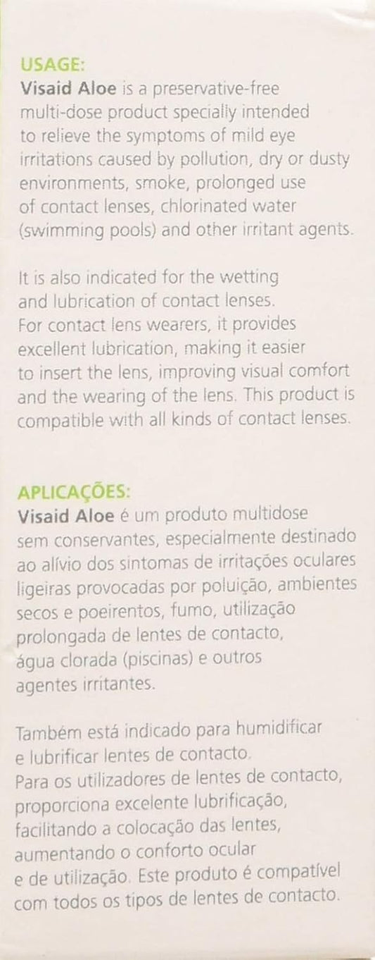 Visaid Visaid Aloe 10Ml 1 X 10Ml