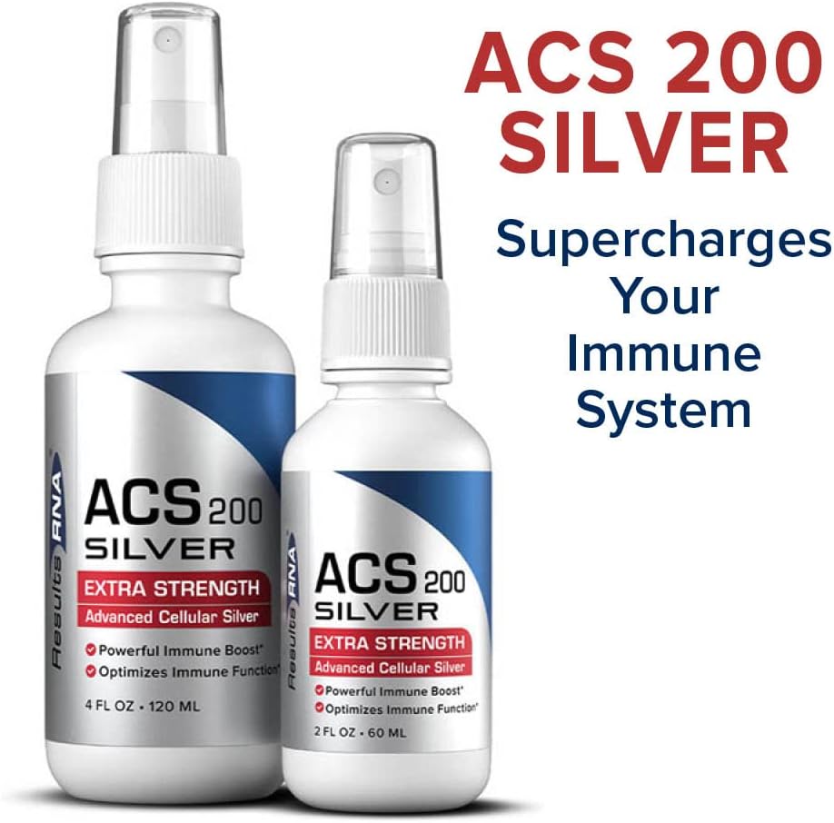 Results RNA – Total Body Detox Extra Strength System – ACS 200 Silver & ACZ Nano Zeolite are Clinically Proven to Detoxify & Boost Immunity. Recommended by Doctors Worldwide (2 oz)