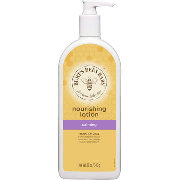 Burt's Bees Baby Bee Nourishing Calming Lotion 12 oz (Pack of 3)