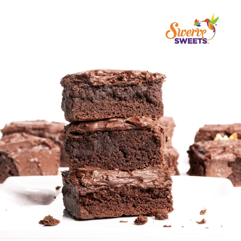Swerve Sweets Brownie Bake Mix, Gluten Free, No Sugar Added, 12 Ounces (Pack Of 1)