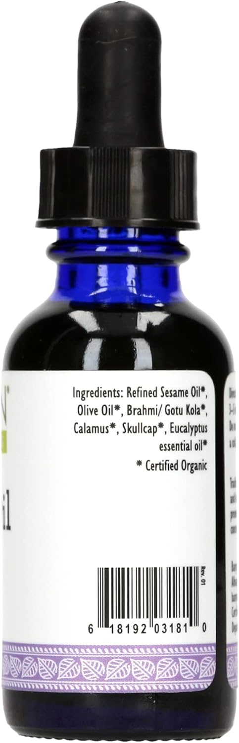 Banyan Botanicals Nasya Oil – Organic Herbal Nasal Drops for Clear Breathing – Ayurvedic Nasal Cleaner and Nose Moisturizer* – One   – Certified Organic, Non GMO, Chemical Free