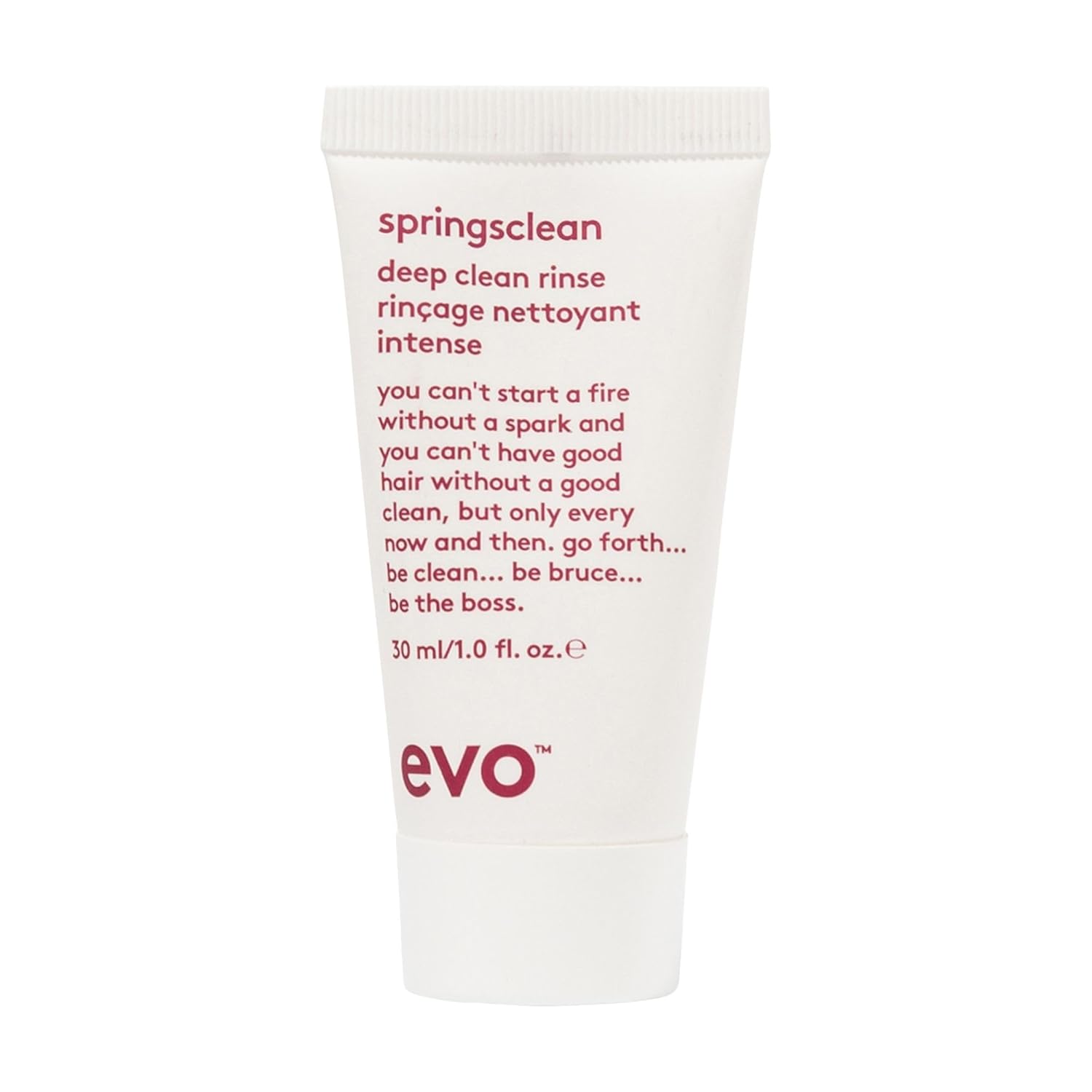 Evo Springsclean Shampoo - Deep Cleansing & Gentle Moisturizing - For Natural Shiny Soft Curly & Wavy Hair