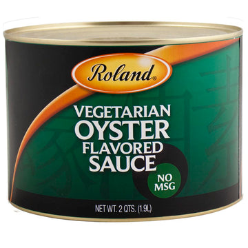 Roland Foods Vegetarian Oyster Sauce, 64 Ounce Can, Pack of 3