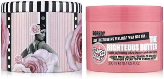 Soap & Glory Special Edition The Righteous Butter Gift 300Ml Rose Can
