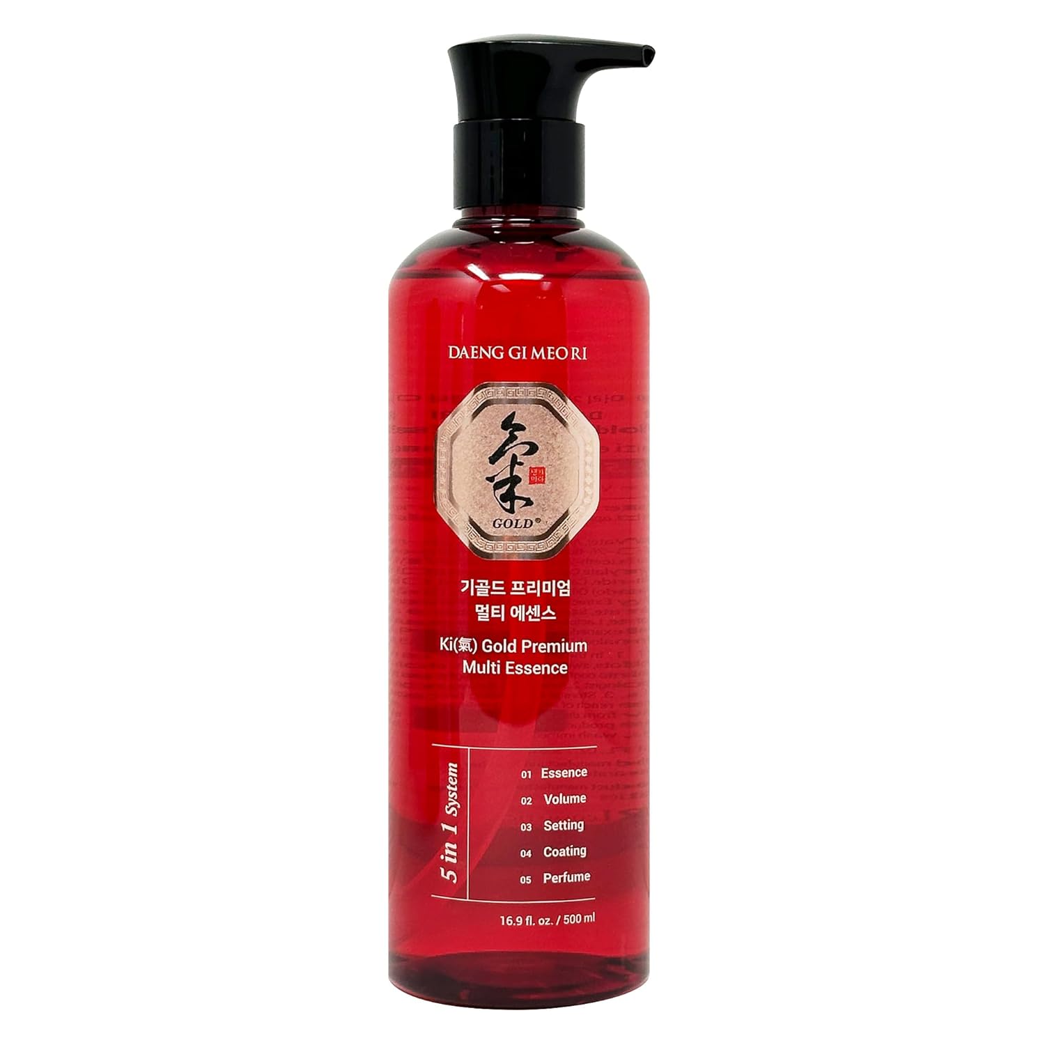 Daeng Gi Meo Ri - Ki Gold Premium Multi Essence For Hair, Volumizing And Nourishing, Rich Perfume Essence That Lasts, 16.9 Fl Oz/500Ml