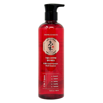 Daeng Gi Meo Ri - Ki Gold Premium Multi Essence For Hair, Volumizing And Nourishing, Rich Perfume Essence That Lasts, 16.9 Fl Oz/500Ml
