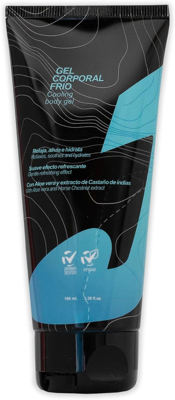 Valquer Cooling Body Gel. Refreshing For Tired Legs With Aloe Vera. Relief From Tiredness And Heaviness - 100 Ml