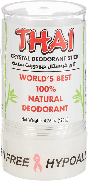 Thai Natural Crystal Deodorant Stick (4.25 Ounces)