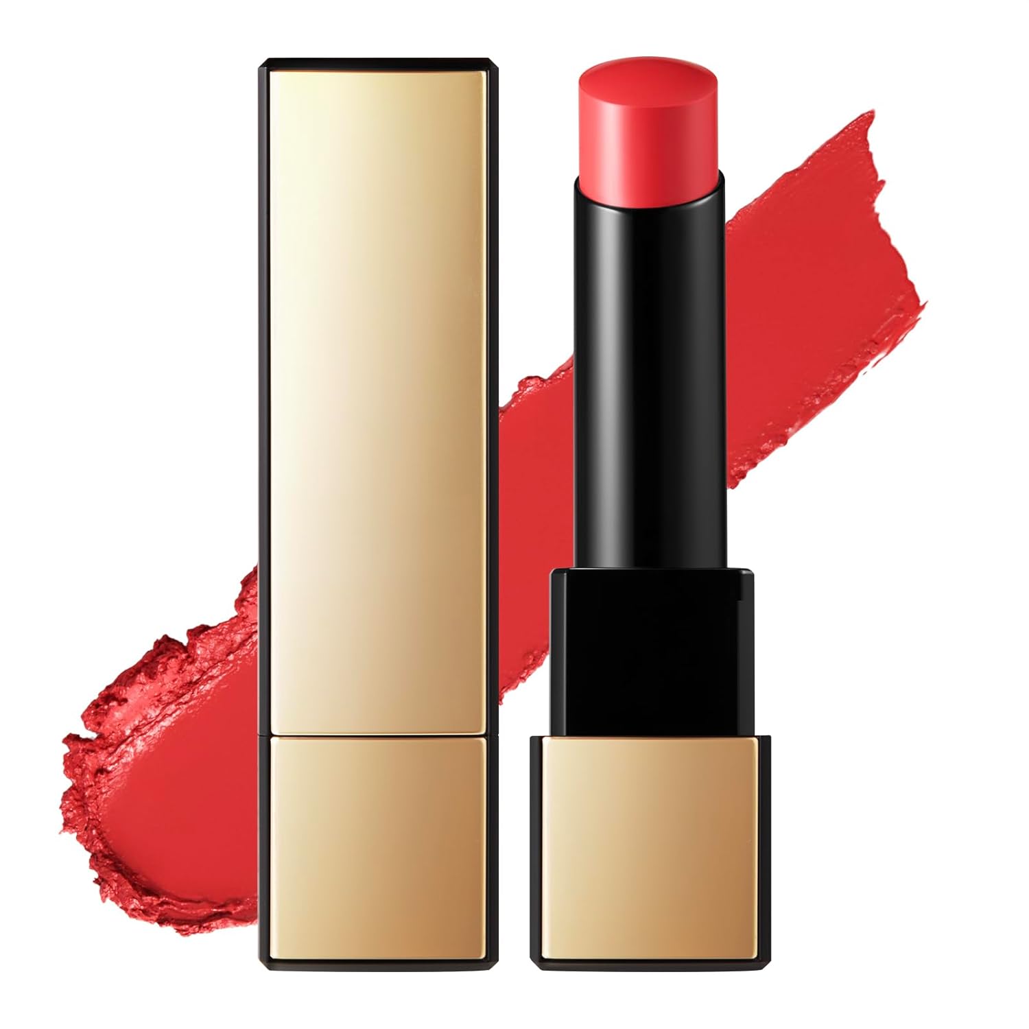 Hera Rouge Classy Lipstick, Endorsed By Jennie, Luxurious Long-Lasting Color With Anchor-Fit Technology, Featherlight Comfort, Luminous And Velvety Finish, Seoul-Inspired Shades - #324 Dynamic Red