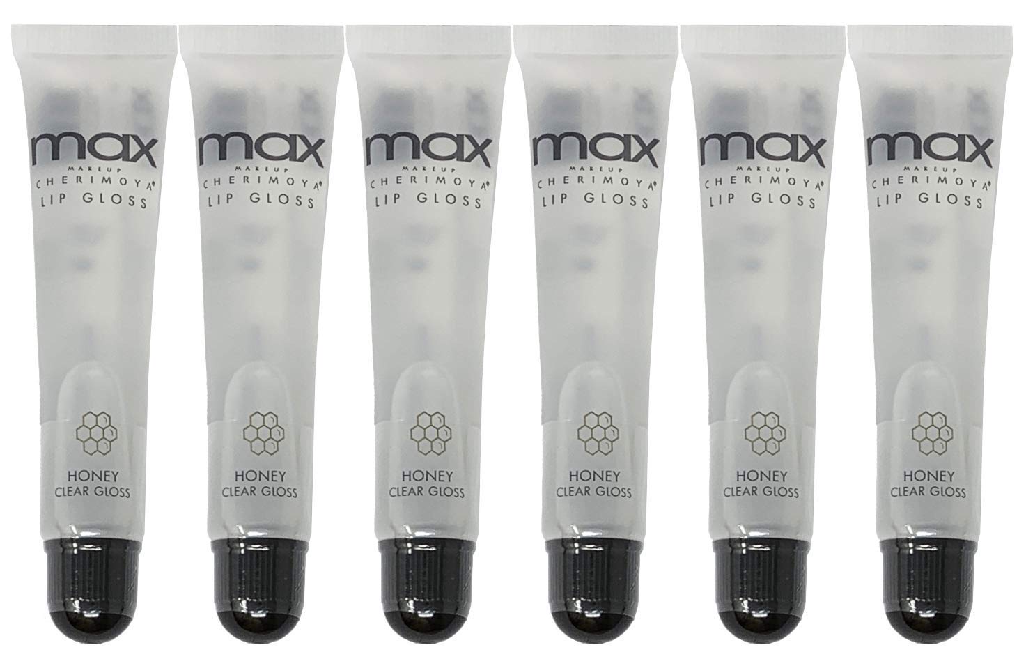 Cherimoya 6Pack Max Makeup Lip Polish (Honey)