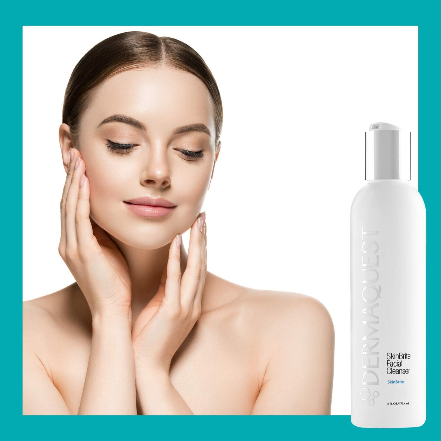 Dermaquest Skinbrite Facial Cleanser - Hydrating & Brightening Skin Cleanser - Balance Uneven Skin Tone And Hyperpigmentation (6 Oz.) : Beauty & Personal Care