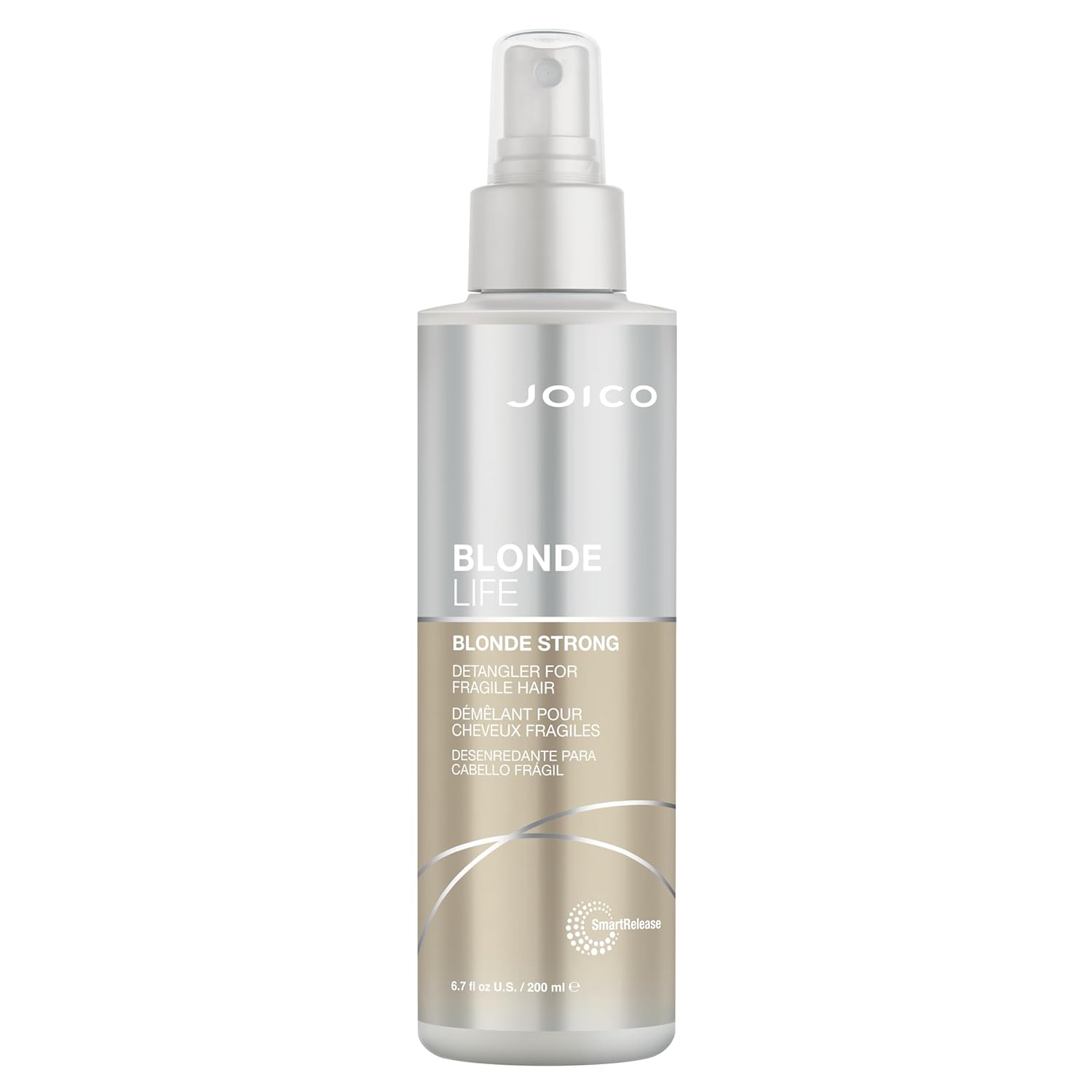 Joico Blonde Life Blonde Strong Conditioning Detangler | For Fragile Blonde Hair | Prevents Split Ends & Breakage | 72 Hour Humidity Protection | 6.7 Fl Oz