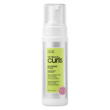 All About Curls Boosting Foam | Lightweight Definition Hold | Volumizing Extra Fullness & Body | All Curly Hair Types