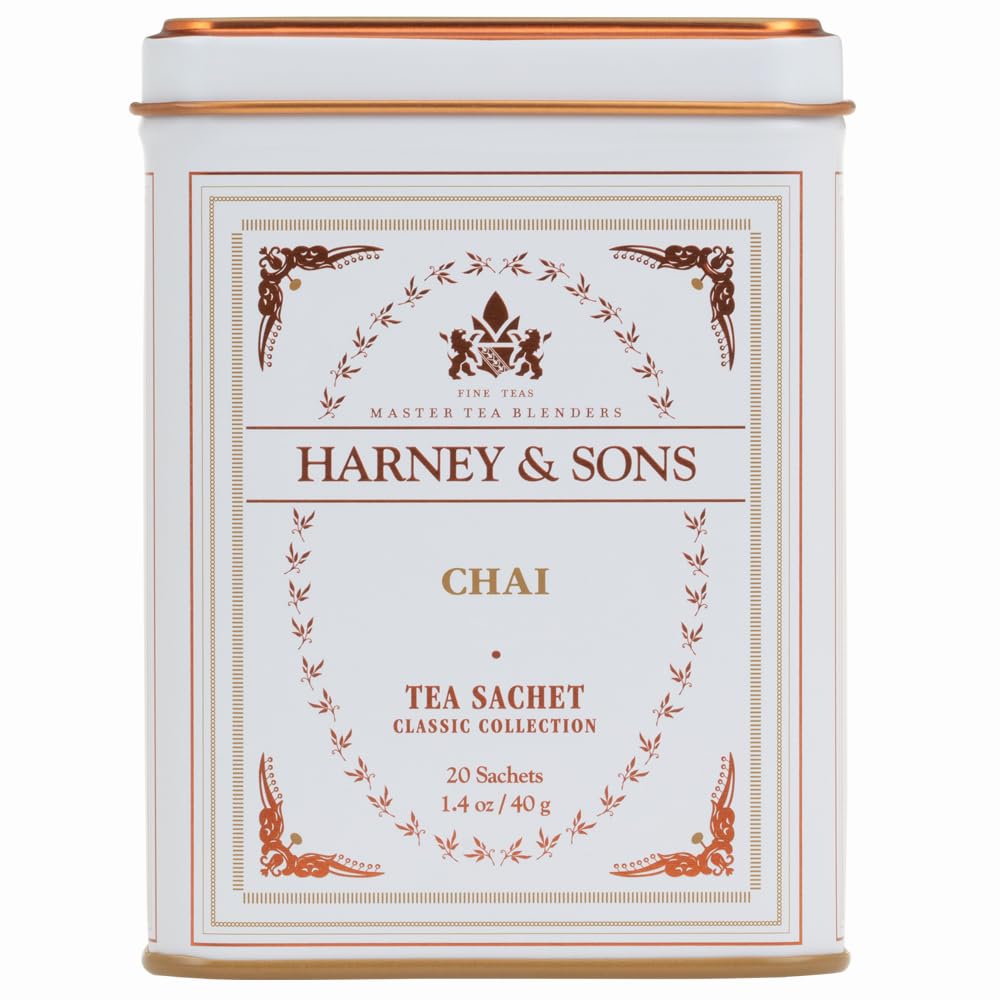 Harney & Sons Chai Tea, 20 Sachets | Classic Collection
