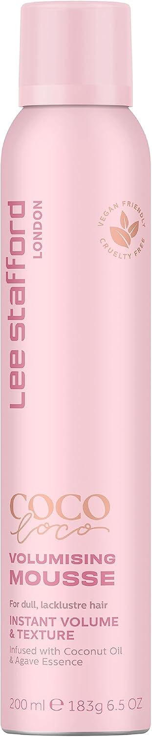 Lee Stafford Coco Loco Coconut Mousse For Curly Hair 200Ml