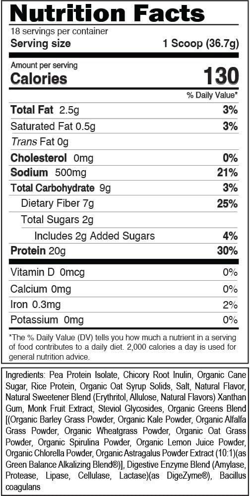 Evlution Nutrition Stacked Plant Protein Powder, Vegan, Non-Gmo, Gluten-Free, Probiotics, Bcaas, Fiber, Plant-Based Protein Complex, 1.5 Lb (Natural Chocolate)