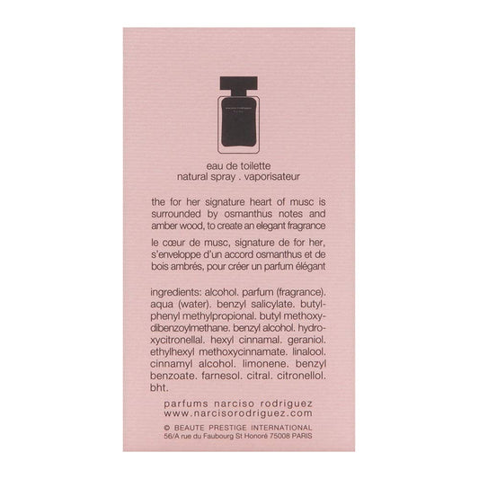 Narciso Rodriguez By Narciso Rodriguez Edt Spray 1.6 Oz For Women : Eau De Toilettes : Beauty & Personal Care