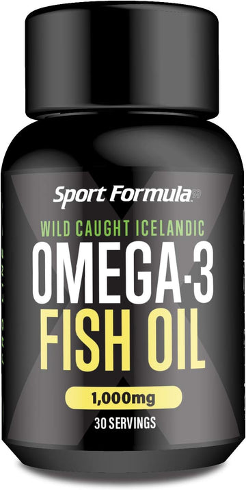 Wild Caught Fish Oil Omega 3 Fatty Acids DHA EHA from Iceland