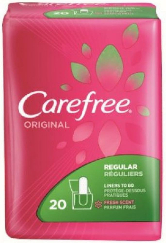 Carefree Original Regular To Go Fresh Scent Pantiliners- 20 CT : Health & Household