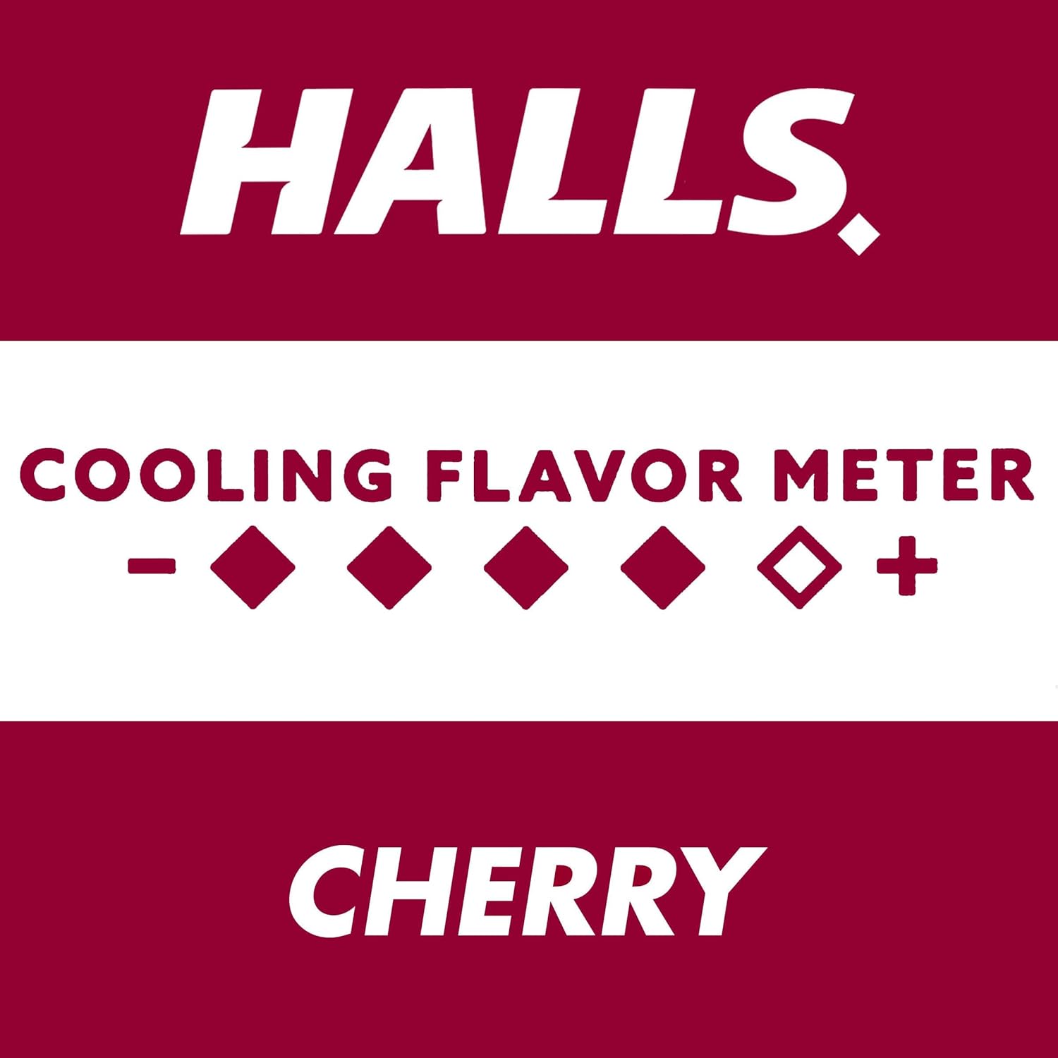 Halls Relief Cherry Cough Drops, 30 Drops : Health & Household