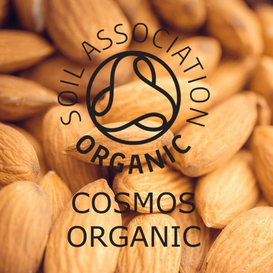 Absolute Aromas Organic Almond Sweet Oil 100Ml - Pure, Natural, Cold-Pressed, Unrefined, Vegan And Cruelty-Free - Massage Base Oil And Moisturiser For Hair, Skin, Face And Nails