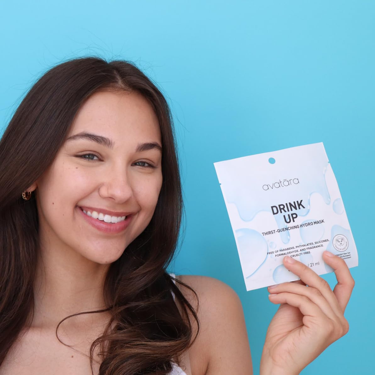 Avatara Drink Up Face Sheet Mask For Dry Skin, 0.71 Fluid Ounce : Beauty & Personal Care