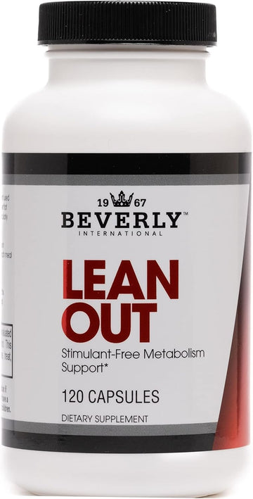 Beverly International Lean Out 120 Caps. Fat Burner With Metabolic Support. Lipotropics. Choline, Carnitine, Chromium. Stimulant-Free Belly Fat Burner. Get Leaner. Use Am & Pm, Stackable Diet Pills