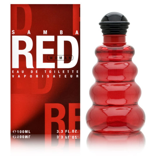 Samba Red By Perfumers Workshop For Women. Eau De Toilette Spray 3.3 Ounces : Red Samba Woman : Beauty & Personal Care