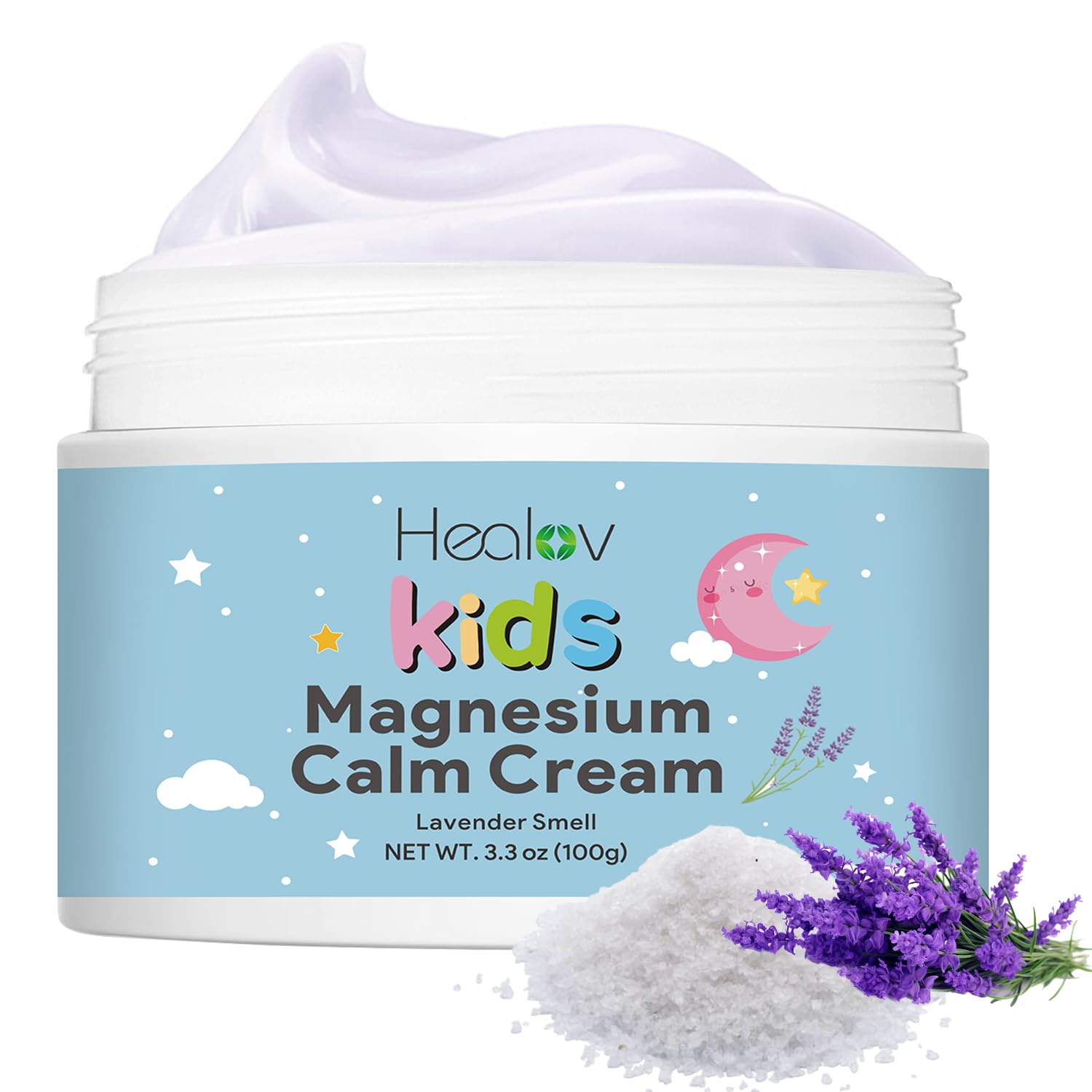 Magnesium Lotion For Kids – Pure Soothing Magnesium Cream For Relaxation, Better Sleep, Muscle Health, Leg & Joint Care – Topical Magnesium Butter For Sleep Aid – Non-Greasy, Safe, Easy To Use