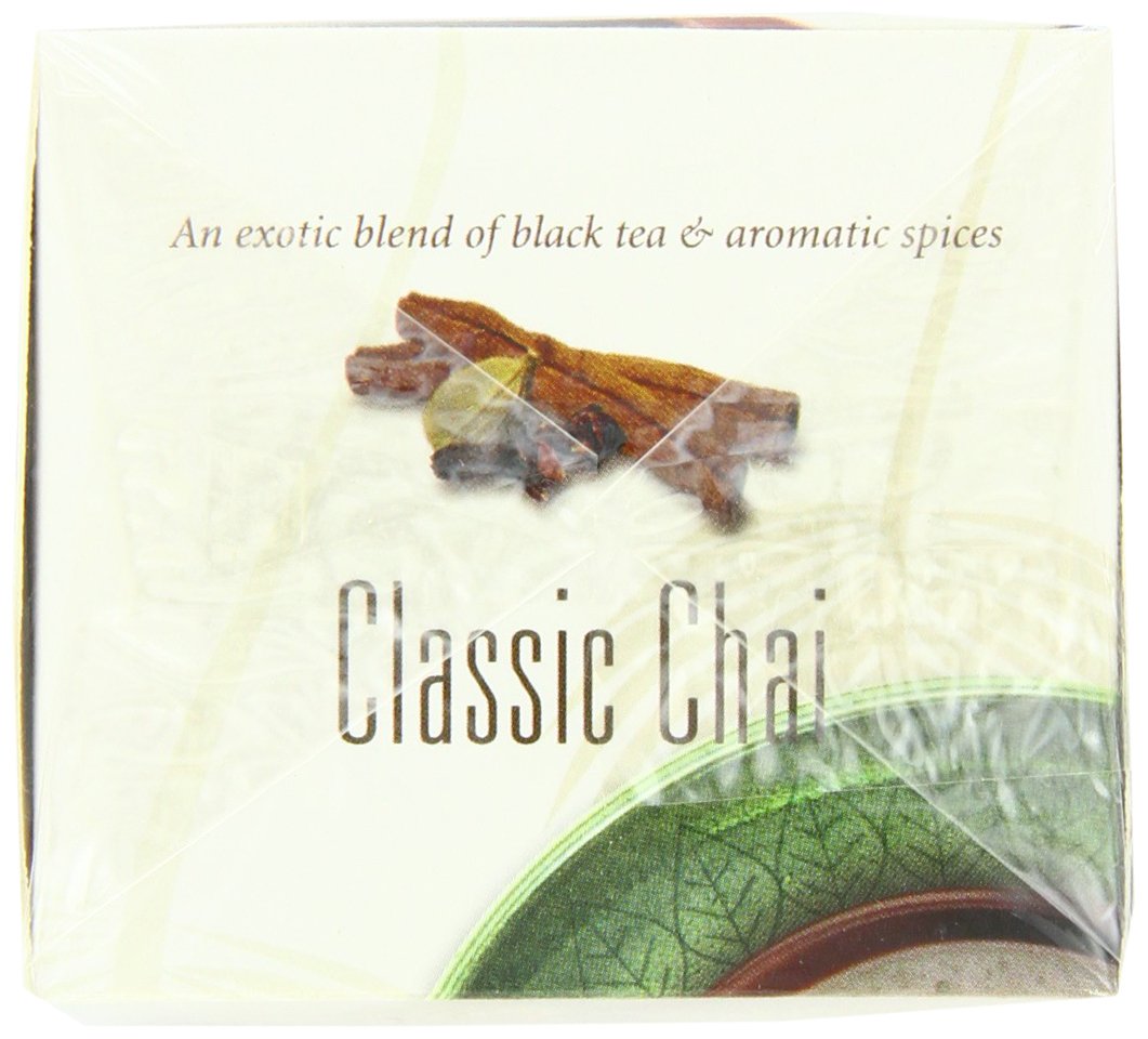 Davidson'S Organics, Classic Chai, 25-Count Tea Bags, Pack Of 6