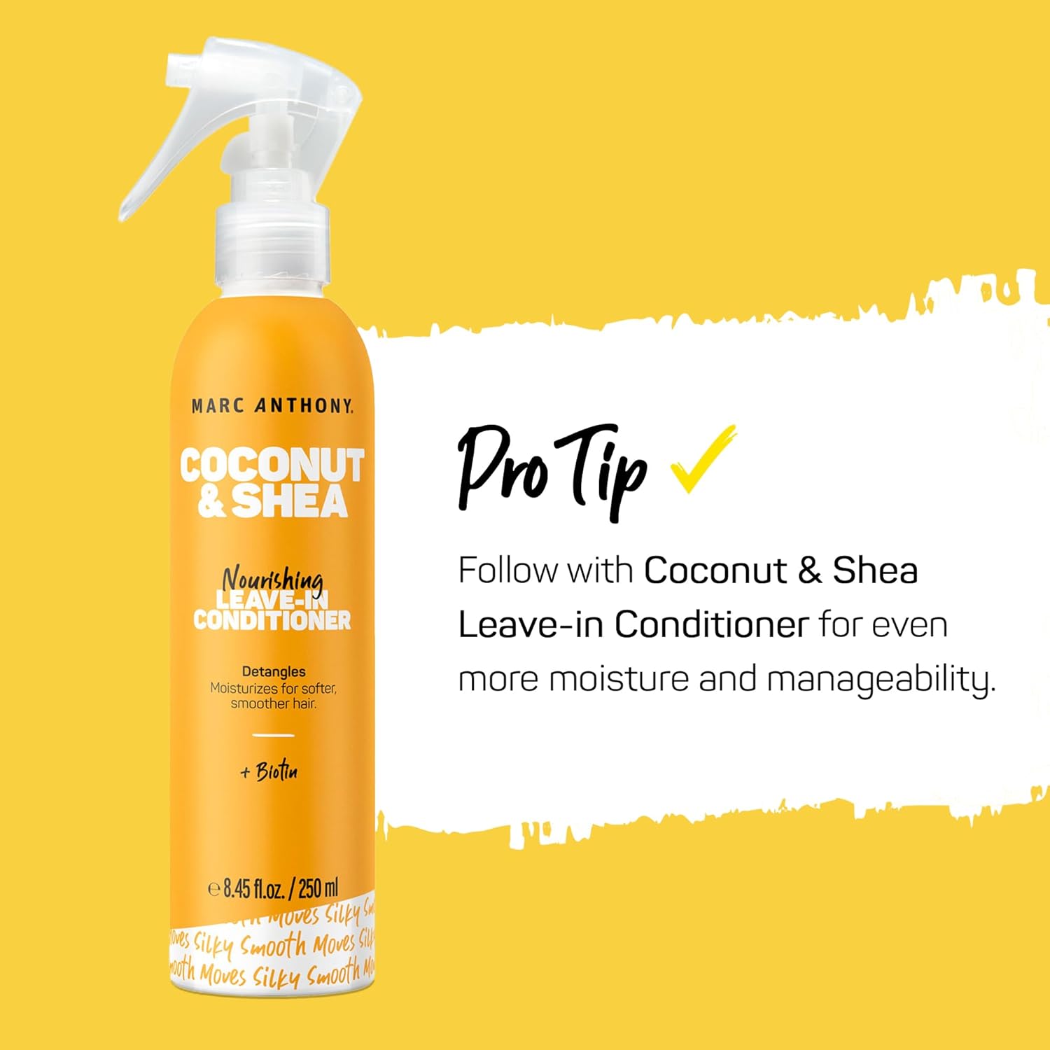 Marc Anthony Volumizing Conditioner with Coconut Oil & Shea Butter - Nourishing & Hydrating Haircare with Biotin for Dry & Damaged Hair - Restore Moisture & Protects Hair - Paraben & Sulfate Free : Beauty & Personal Care