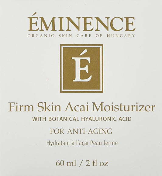 Eminence Organic Skincare Firm Skin Acai Moisturizer With Hyaluronic Acid, 2 Fluid Ounce (2254/Em)