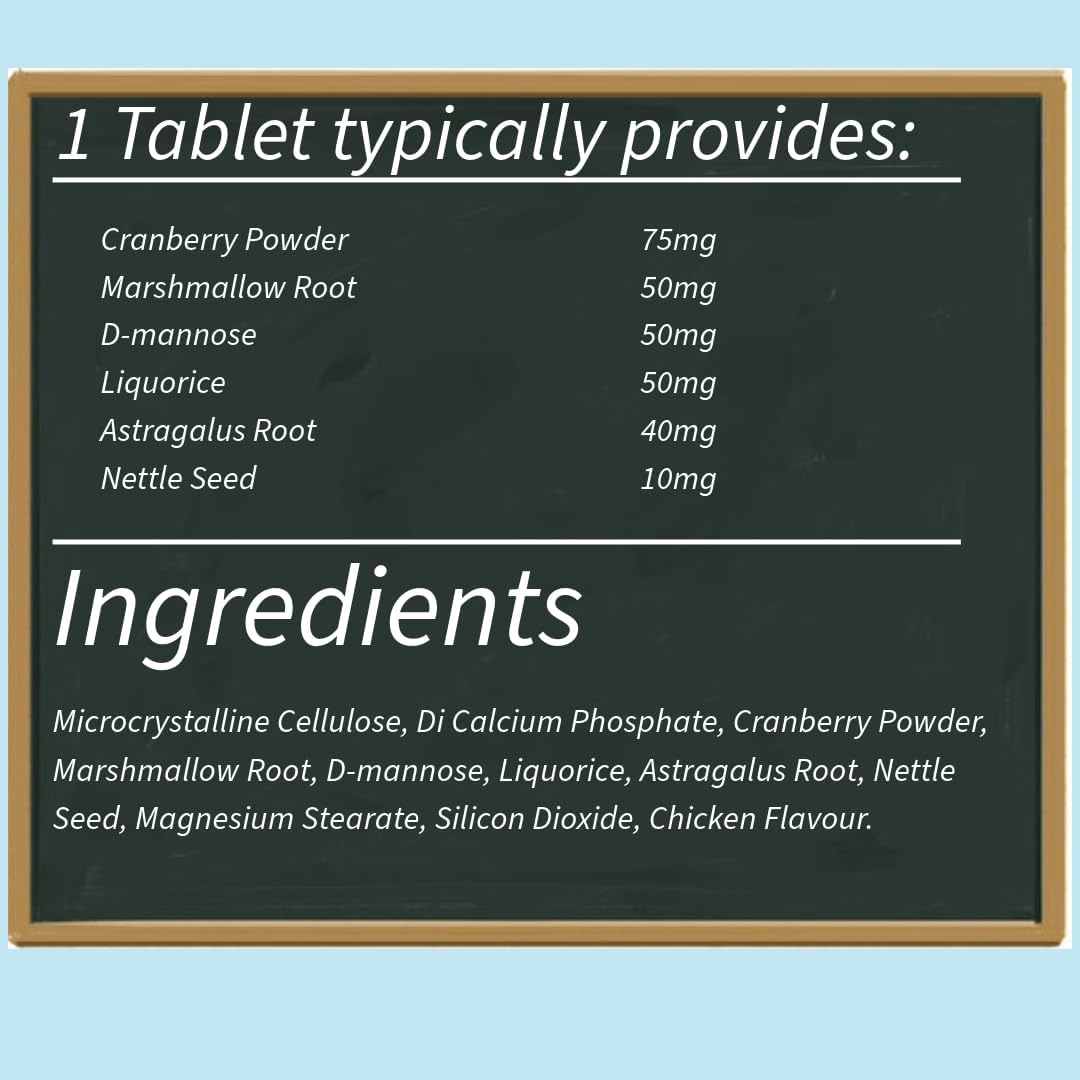 One Step: Urinary & Bladder Supplement for Dogs & Cats, 120 Tablets, Supports A Healthy Urinary Tract, Chicken Flavoured : Amazon.co.uk: Pet Supplies