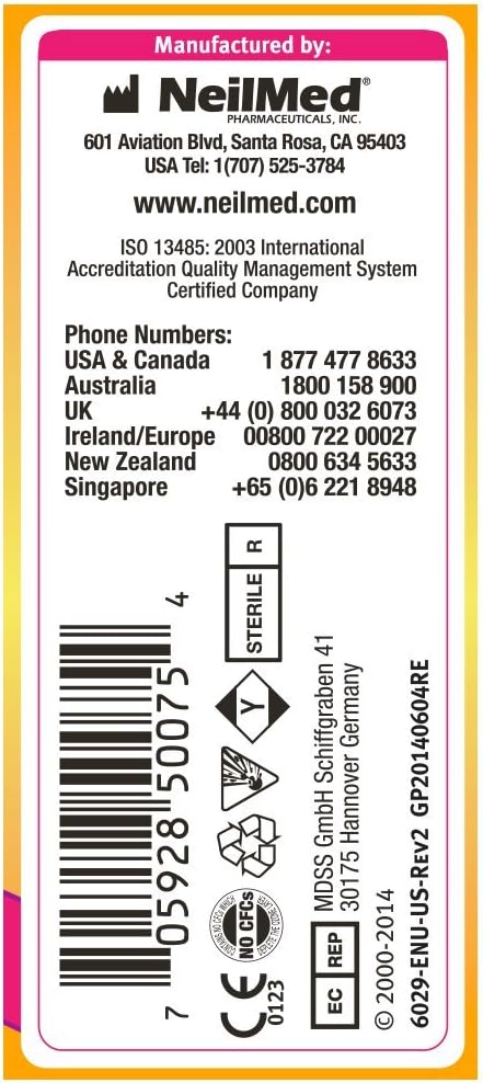 NeilMed Pediamist Pediatric Saline Spray, 2.53 Fl. Oz (Pack of 1) - Packaging May Vary : Everything Else