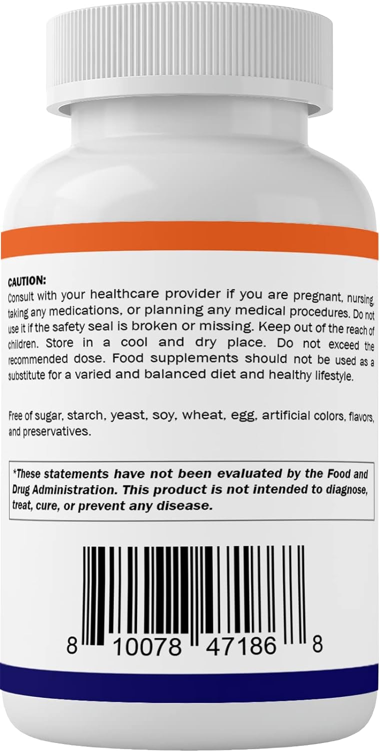 Vitamatic L-Carnitine Fumarate 1000 mg - 120 Vegetable Capsules (1 Bottle) : Health & Household