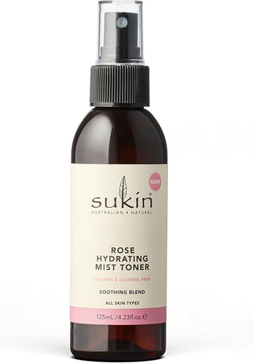 Sukin Mist Toner Rose 125 Ml